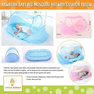 mosquito net Newborn Baby Bed Mosquito Net with Cushion Pillow
