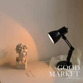 [ Goodmarket ] Cute Small Led Lights Desk Lamps Mini Bedside Table Lamp Night Led Lights for Room