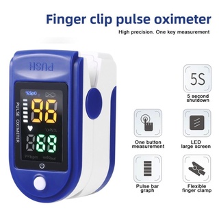 tiken# Mini Portable Finger Pulse Oximeter Pulsoximeter Clip Preventive Pulse Heart Rate
