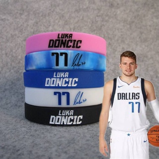 Luka Doncic NBA baller band basketball bracelet silicone sports wristbands for fans