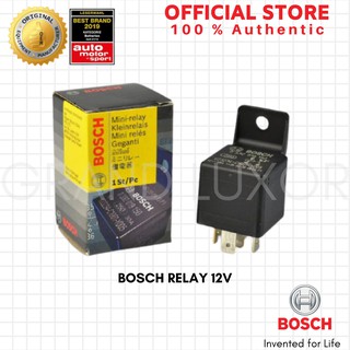 Bosch Auto Mini Relay 12V 30A 5-PIN