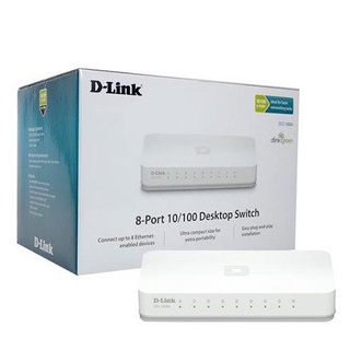 【Ready Stock】✎D-Link DES-1008A 8-Port Fast Ethernet Unmanaged Switch