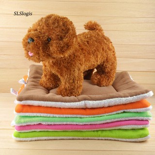 🐹Pet Bed Fleece Cushion Pad Dog Cat Puppy Bed Indoor Cozy Soft Warm Sleep Mat