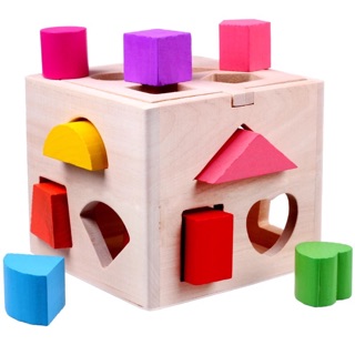 15 Holes Wooden Box Puzzle (1)