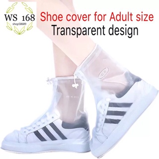 Shoe cover adult transprent style