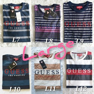 Guess embroidered overrun men's/ unisex tshirt (5)