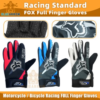 Motorcycle/Bicycle Racing FULL Finger Gloves FX （one size）
