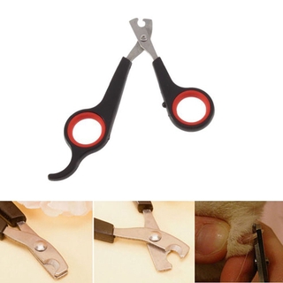 Kitten Scissors Short Tail Scissors Handle Thickened Nail Scissors for Small and Medium-sized Dogs and Cats