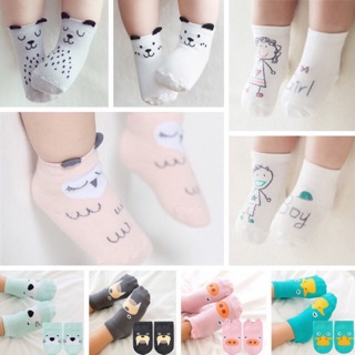 Newborn Baby Kid Toddler’s Cute Cartoon booties anklet Socks (1)