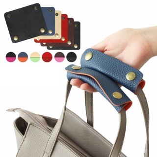Luggage handle protection leather case straps leather pad suitcase bag pull rod leather case strap cover