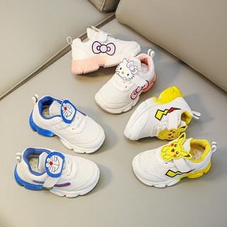 Bobora Child Fashion Cartoon Pattem Non-slip Soft Breathable Sport Shoes For 1-7Y (3)