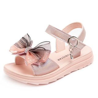 Kids shoes girls fashion sandals flat butterfly shoes (1)