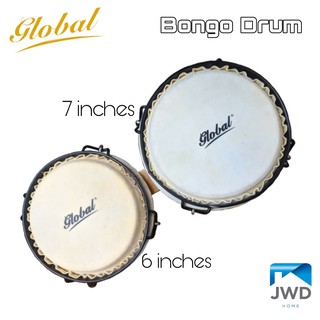Global Bongo Drums (6" and 7") (3)