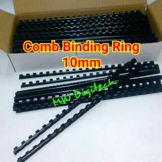 Plastic Ring for Comb Binding, sizes 6, 8, 10, 12, 14, 16, 19, 25,mm