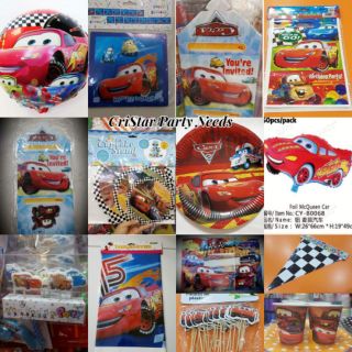 Cars Theme Party Set / McQueen party Set