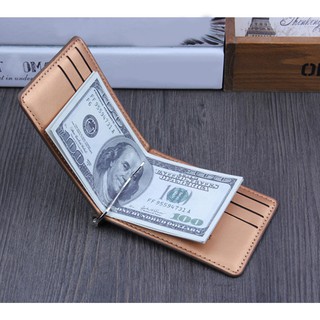 Men Money Clip Wallet Slim Wallet Gift for Dads Grandpas Husbands (5)
