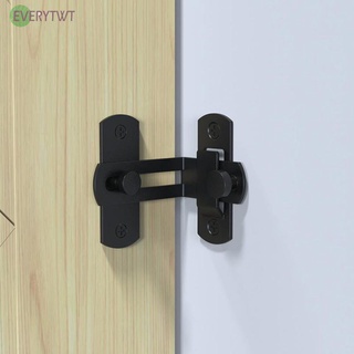 Door Lock Safety 48*35mm Black 1pc Sliding Barn Household Home Accessory