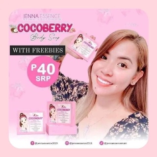(COD) Cocoberry Soap Trial Pack Whitening Soap (with freebies)