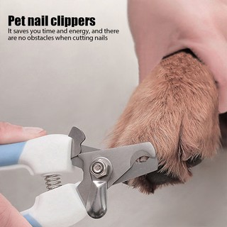 [boutique]Professional Pet Nail Clipper Stainless Steel Dog Cat Nail Trimmer Labor-Saving Nail Clipp