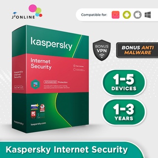 Genuine Kaspersky Internet Security Antivirus - Latest 2022 Version