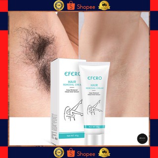 Efero Painless Hair Removal Cream Armpit Arms Legs Easy Hair Removing Cream 40g (6)