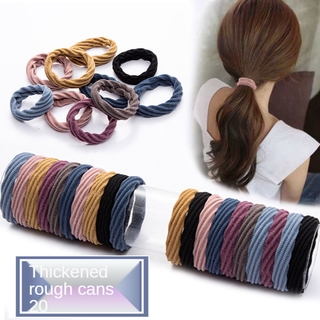 Simple Basic High Elastic Hair Rope Seamless Hair Loop Head Rope Ladies Tie Hair All-match Rubber Band Headdress Hair Accessories (1)