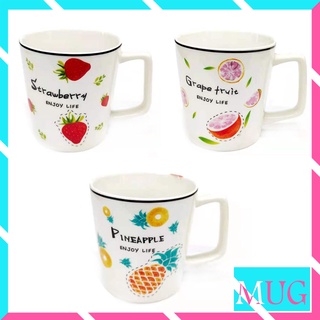 MUG 500ml Nordic fashion mug coffee cups ceramic creative high quality personality fruit design cups