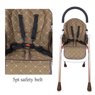 BBA A69A 3 in 1 Multi-functional Baby Carriage Portable High Chair and Stroller to Rocker