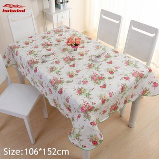 Waterproof Oil Proof PVC Table Cloth Cover Kitchen Decor (2)