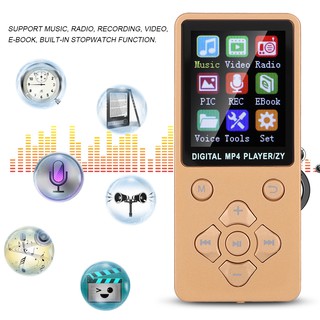 Guli 8GB Portable MP3 Player 1.8 Inch Bluetooth 4.2 Radio Digital Audio MP4 Music with Voice (5)