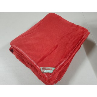 Home Basics Plain Microfiber Blanket Queen Size