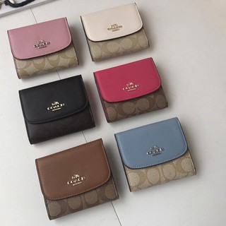 (Heat Sell) Ladies Wallet F87589 Wallet and Cardholder Short Wallet Folding Wallet Ladies Short Wallet