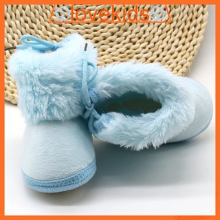 LOK0496 0-18M Girl Snow Winter Lovely Boots For Kids Girls Shoes COD READY STOCK