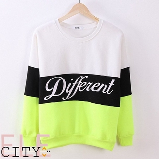 【COD】Women Fashion Alphabet Sweatshirt Cotton Hoodie Top (8)