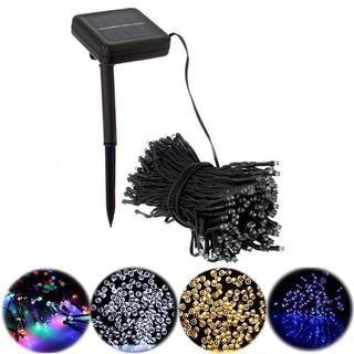 ◊◑Ulifeshop 10M Solar 100L Led String Fairy Light Party Outdoor Christmas Decorate Garden Decoration (2)