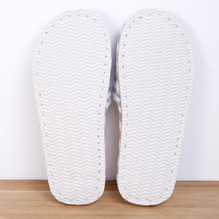Linen Absorbent Soft Bottom Home Four Seasons Indoor Slippers Sandals (9)