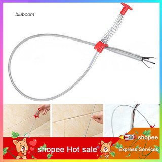 ZXC_Bendable Sink Cleaning Hook Sewer Dredging Tool Kitchen Spring Pipe Hair Remover