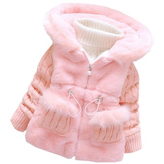 Outerwear baby girls autumn winter coat children jacket DyI2
