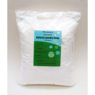 Nutrizen Unscented Natural Laundry Soap 1 kilogram