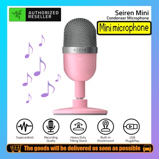 RAZER Seiren Mini Microphone Condenser Supercardioid Ultra-Compact Streaming Microphone