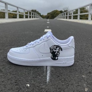 Tupac customized shoe