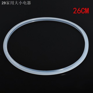 ¤✜READY STOCK 18-32cm Replacement Silicone Rubber Clear Gasket Home Pressure Cooker Seal Ring