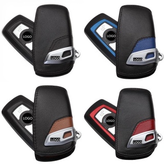 1X Leather Car Key bag Case Cover Shell For BMW F10 F20 F30 NEW 1 2 3 4 5 6 7 Series X3 X4 320I 118I