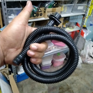 (SO) Replacement Spare Hose for Aquarium Powerhead Power Head Filter (Black)