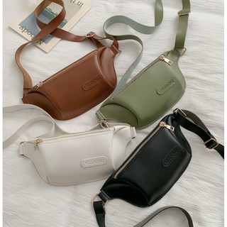 Korean Fashion belt bag chain portable shoulder chest bag #2834