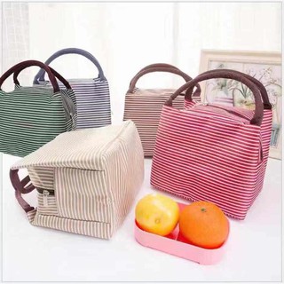 BB023 Insulated Lunch Bag Stripe