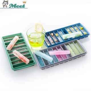 ME 10 Cavities Ice Cube Tray With High Permeability Silica Gel Cover Ice Maker (7)