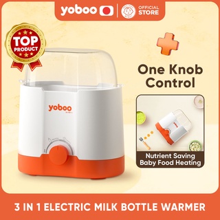 Yoboo 3-in-1 Electric Milk Bottle Warmer Heater Bottle Steam Sterilizer Food Warmer Easy To Use (1)