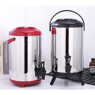 Stainless steel milk tea bucket insulation barrel commercial milk tea shop tea juice soy milk barrel