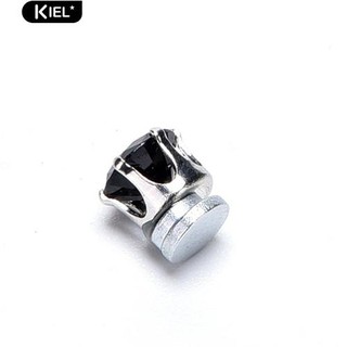 Kiel ★1Pair Unisex Men Magnet Clip On Cubic Zirconia Earring No Piercing Jewelry (8)